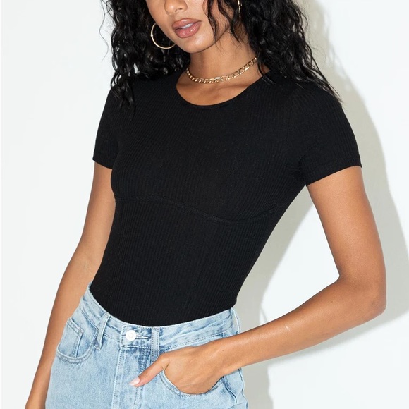 Princess Polly Tops - Princess Polly Moving Mountains Bodysuit